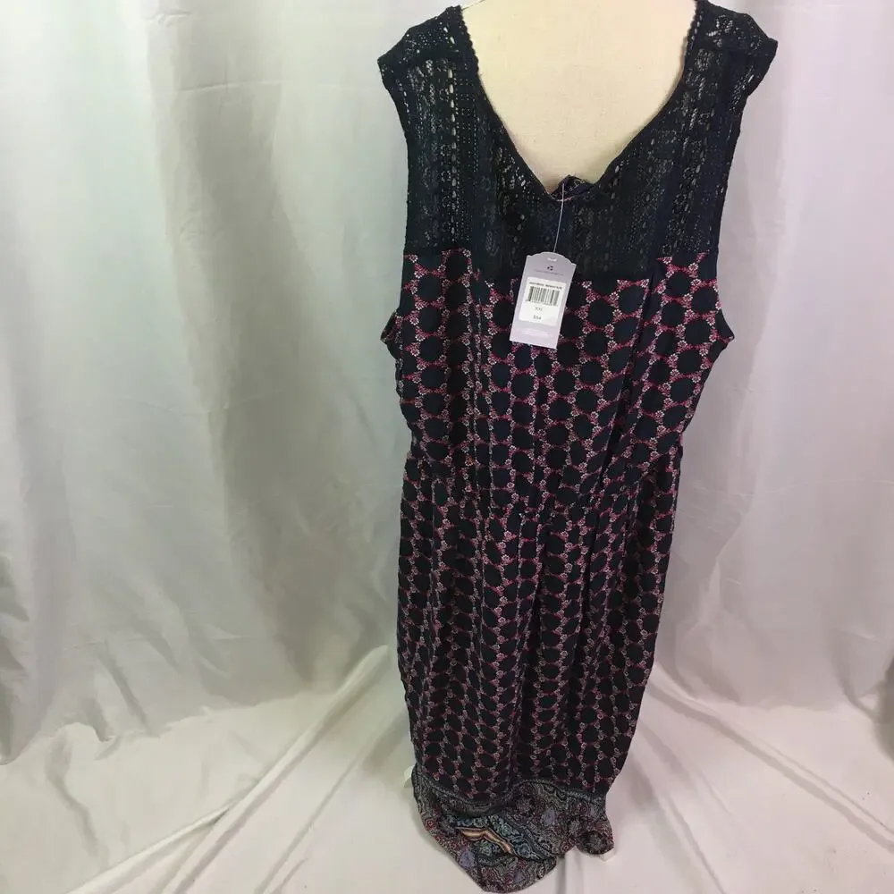 Artesia Trapeze Dress Midnight Blue XXL